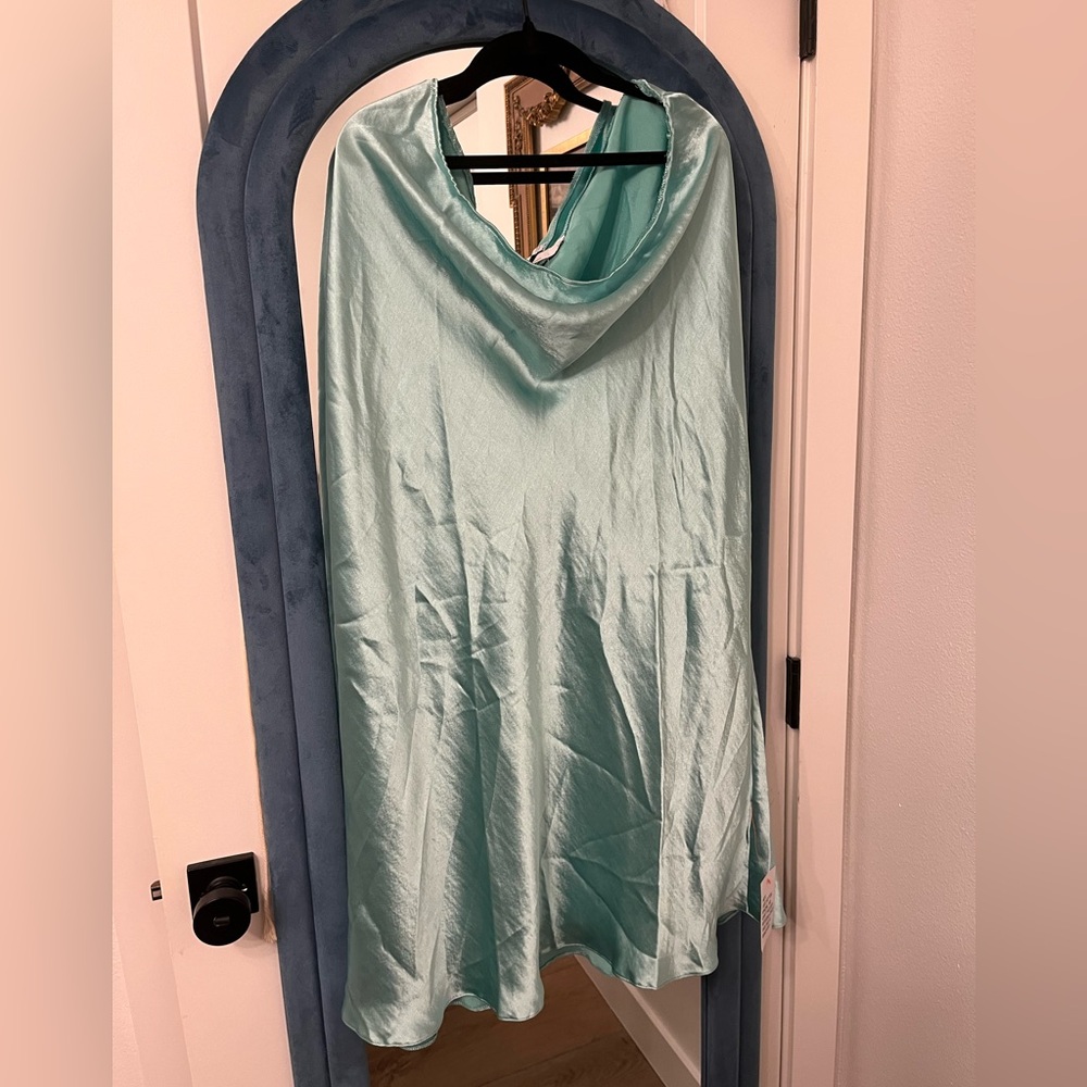 ASOS silk skirt
